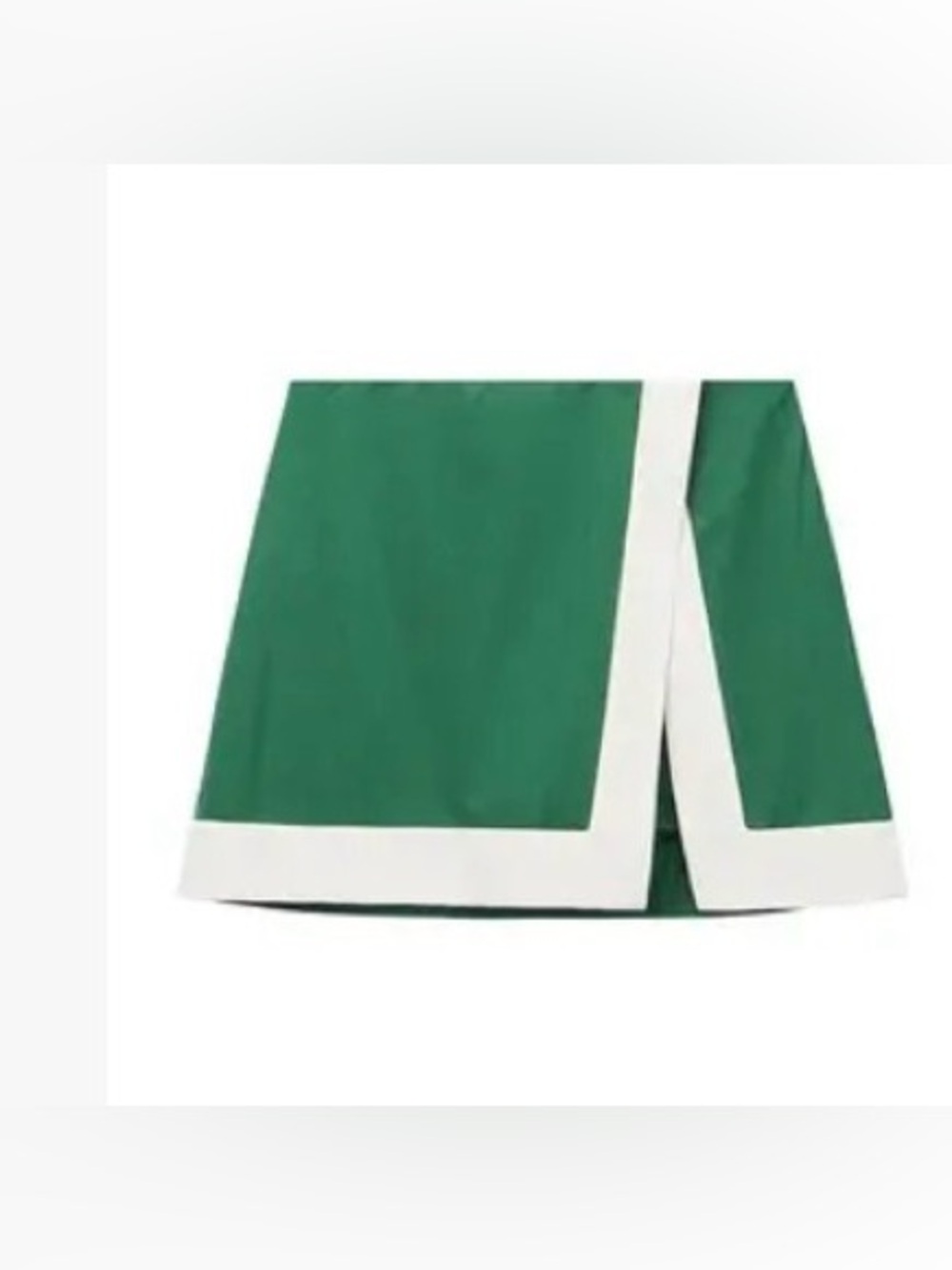 STAUD Court Rally Wrap-Effect Tennis Skirt
